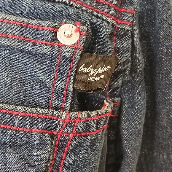 Baby Phat Y2K Stretch Jean Jacket Blue Size Medium - Picture 3 of 10